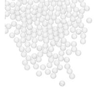 SWOOMEY Sfere Durezza Pezzi Alta Laboratoriale e per 2000 Uso di Vetro Trasparenti 2mm Superficie Liscia Cultura Microbica