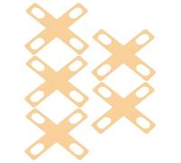SWOOMEY Spessori Ottone 10 Pezzi per Manico Chitarra e Basso con Design Discreto Ideali per Riparazione Manico Chitarra