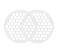 SWOOMEY Stampo per Ravioli Russo 2 Pezzi 61 Fori in Pp Bianco, Facile da Pulire, Design Versatile per Uso Domestico e Cucinare in Compagnia