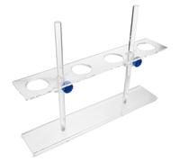 SWOOMEY Supporto 4 per a da e Imbuto Struttura Pmma in Stabile Altezza Regolabile, Design Fori da 45mm Capacità 250ml Biologia e