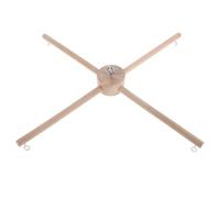 SWOOMEY Supporto per Piccoli Carillon - Letto Mobile in Legno per Culla per Bambini, Carillon a Vento in Legno, Fai da Te, con Struttura per Giocattoli da Culla, Facile da Montare