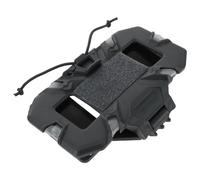 SWOOMEY Supporto per telefono a piastra: supporto universale per telefono - pannello di navigazione pieghevole per attacchi al gilet per schermi da 4,7" a 6,7" grigio