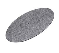SWOOMEY Tappetino in Feltro Antiscivolo per Giradischi, Riduce Vibrazioni e Rumori, Protezione per Dischi in Vinile, Fondo Stabile per Uso Professionale e Domestico, Colore Grigio