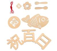 SWOOMEY Targhette in Legno Per Foto Giorni Decorazioni Commemorative Crescita Accessori Fotografici Sicuri e Resistenti Idee Regalo Battesimo Per Nuovi Genitori