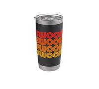 Swoop - Divertente volatile con ali di uccello, con scritta "Rumore" Bicchiere termico in acciaio inox doppia parete
