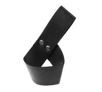 Sword Frog Holster PU Leather Sword Holder for Adult Men Renaissance Cosplay Nero