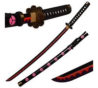 Sword Warrior Roronoa Zoro Spada 100cm Spada di Legno, Katana in Legno Anime Giapponese, Cosplay Sword-shisui