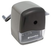 Swordfish 'Curve' Desktop Manual Pencil Sharpener 8-12mm ref 40103