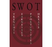SWOT Analysis Notebook - 7x10 - 110 Pages for Strategic Planning and Decision-Making: Track Strengths, Weaknesses, Opportunities, and Threats with a Clear and Structured Layout