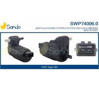 SWP74006.0 SANDO Pompa acqua lavaggio, Pulizia cristalli per ABARTH,ALFA ROMEO,C