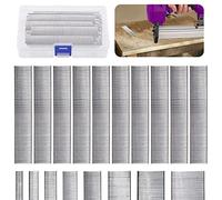 Swpeet 5000 chiodi Brad multi-lunghezza galvanizzato diritto finitura unghie (F30 (1-1/5 pollici))