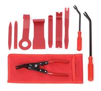 Swpeet Kit di 7 strumenti per la rimozione automatica delle finiture con kit assortito di rimozione dei fermi, kit di strumenti a leva antigraffio per la rimozione del pannello interno della portiera