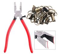 Swpeet Set 36 in 1, 25 mm, 3 colori, con pinze per portachiavi e pinze per vetro, punte in gomma attaccabili da studio