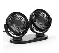 SWSMYZFF Ventilatore Auto, per V-W Passat B8 Valiant Alltrack 2015-2023 Facile da Usare Ventilatore USB Alta Efficienza Ventilatore Auto Elettrico,Black Black