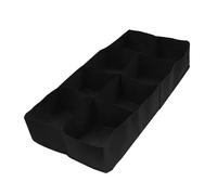 Swtgaah Borsa da giardino in feltro con più griglie, rettangolare, per vasi di fiori, paesaggistica, con sei o otto aperture