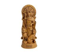 Swtgaah Santo patrono nordico Odin Thor Loki in resina sintetica Mito leggenda Statua Ornamenti Home Studio Decorazione Personaggi degli dei nordici (Odin)
