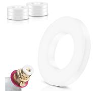 SWTYExt 6 Pezzi Guarnizioni di Ricambio per Cilindri C02 del Gorgogliatore 1/2 Pollice Guarnizione O-ring Ricambio Guarnizione Bottiglia Vetro Bianco Compatibile con Sodastream MySodaPop Soda Club