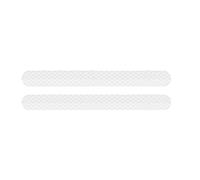 SWVYDC Adesivi Riflettenti 2 Pezzi/Set di Strisce Riflettenti di Sicurezza per Auto, Adesivi Riflettenti per specchietto retrovisore, Nastro Riflettente di Sicurezza.(White)