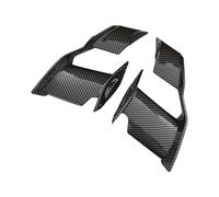 SWVYDC Alettone Moto Alette per Moto Adatto per BMW S1000R M1000R S1000 R M1000 R 2021-2024 Parabrezza Nero Spoiler Anteriore aerodinamico Winglet(Bright Carbon Paint)