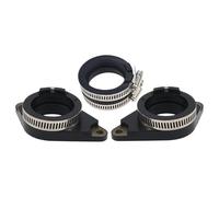 SWVYDC Collettore di aspirazione Manicotto del collettore di aspirazione del carburatore Adatto per Honda VTX1300 2003-09 17210-MEM-670 16211-MEA-670 Tubo di aspirazione