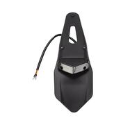 SWVYDC Faro per moto Adatto per KTM Adatto per Honda Adatto per Kawasaki Adatto per Yamaha Luce freno posteriore per moto Parafango Fanale posteriore per moto Luce notturna per motocicletta(Black)