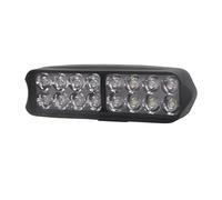 SWVYDC Faro per moto Faro per moto 12V 80V Luci di guida Alta luminosità 8/12/16/30 Faro ausiliario impermeabile Faretto esterno Luce notturna per motocicletta(16 wicks)