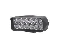 SWVYDC Faro per moto Faro per moto 12V 80V Luci di guida Alta luminosità 8/12/16/30 Faro ausiliario impermeabile Faretto esterno Luce notturna per motocicletta(12 wicks)