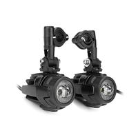 SWVYDC Faro per moto Lampada faretto universale per moto 4000Lm Fendinebbia 12V Fari Fendinebbia Gruppo faro per moto 40W Luce notturna per motocicletta(2 Pcs)