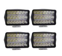 SWVYDC Faro per moto Luce anteriore per moto, bici elettrica, faro, lampada per triciclo, accessori per biciclette, 12 V-80 V Luce notturna per motocicletta(4pc)