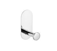 SWVYDC Maniglione da Bagno Portasciugamani in Acciaio Inox Senza Foratura, Portarotolo, Anello Portasciugamani Autoadesivo, Set di Accessori per Il Bagno(Sliver Hook)