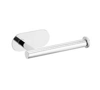 SWVYDC Maniglione da Bagno Portasciugamani in Acciaio Inox Senza Foratura, Portarotolo, Anello Portasciugamani Autoadesivo, Set di Accessori per Il Bagno(Sliver Paper Holder)
