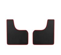 SWVYDC Parafanghi Kit Adatto per Auto SUV Fuoristrada Accessori Auto Parafango Universale per Auto Ruote Anteriori Posteriori Paraspruzzi Paraspruzzi per Auto(2pcs Red)