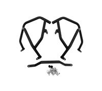 SWVYDC Paramotore Tubolare Misura per VOGE Valico DS525X 525DSX DSX525 DSX 525 Highway Engine Guard Crash Bar Telaio Paraurti Carenatura Protector Bar Paraurti Barra Protezione(Black Upper Bumper)