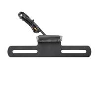 SWVYDC Portatarga Supporto per Targa in Alluminio per Moto, Supporto per Luce LED, Luce Targa per Moto e Scooter Portatarga Pieghevole