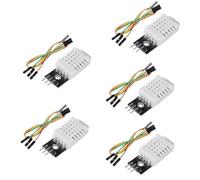 SWVYDC Sensore Posizione Albero a camme Adatto per Arduino 1-10 Pezzi DHT22 sensore Digitale di Temperatura e umidità AM2302 modulo + PCB con Cavo(5PCS)