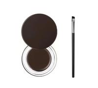 SWYSGS Eyeliner gel & Trucco sopracciglia, Eyeliner waterproof nero marrone anti-sbavature trucco a lunga tenuta Eye Liner Gel con pennellino