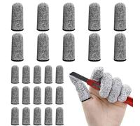 SWYZOR Protezione per le Dita, 20 Pezzi Ditali per Dita, Protezioni per Le Ditas, Protezioni per Il Pollice,Riutilizzabili, Protezionis per le Ditas Antiscivolo,per Giardini, Cucine, Sculture