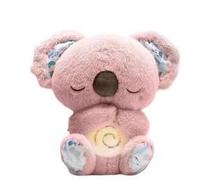 SWZEC Lontra Stitch Peluche Che Respira per Adulti Koala (Rosa)