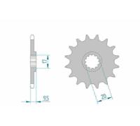 SX 85 / TC 85 / MC 85 - PIGNONE 14 DENTI ACCIAIO / 94202-14
