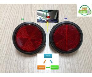 SX + DX CATADIOTTRO L200 STRADA e PICK UP FANALINO POSTERIORE FANALE