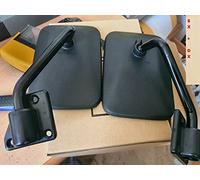 SX+DX COPPIA SPECCHIO RETROVISORE ESTERNO SPECCHIETTO COMPATIBILE CON AUTOVEICOLI SJ410 SJ 413 SAMURAI SPECCHIO