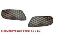 SX+DX GRIGLIA PARAURTI ANTERIORE SMART 451 2007 CORNICE TAPPO FENDINEBBIA PRASCO