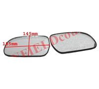 SX & Dx Orvm Convesso Portiera Laterale Specchietto & Base Targa per Toyota