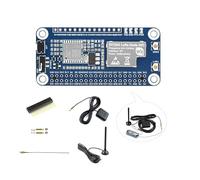 SX1262 LoRaWAN/GNSS HAT SX1262 RF Chip LoRa modulo scheda di espansione per Raspberry Pi 5/4B/3B+/Pi3B/Pi Zero W WH/Zero 2W, con antenna CB magnetica, adatta per rete a banda sub-GHz, con antenna GNSS