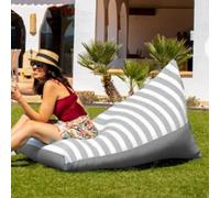 SXBCyan Pouf Impermeabile Senza Imbottitura, For Esterni, For Piscina, Galleggiante, For, For, For Spiaggia, Salone, Eventi, Film, Sdraio(Lightgrey-lightgrey)