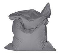 SXBCyan Retangular Piscina Galleggiante Pouf Pouf Copertura No Filler Impermeabile Spiaggia Cuscino sac Salon Divano Letto Chaise Lounge (Color : Light Grey, Size : 140x180cm-cover)
