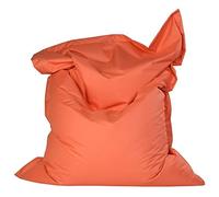 SXBCyan Retangular Piscina Galleggiante Pouf Pouf Copertura No Filler Impermeabile Spiaggia Cuscino sac Salon Divano Letto Chaise Lounge (Color : Orange, Size : 140x180cm-cover)