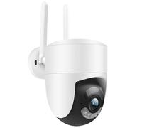 SXBCyan Telecamera Wi-Fi 2.4G/5G Da Esterno 6MP Tuya Telecamere Di Sorveglianza Wi-Fi PTZ Protezione Di Sicurezza Telecamera CCTV Monitoraggio Automatico Alexa(Only Camera)