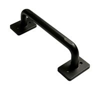 SXBHDM Maniglia per porta scorrevole nera opaca, maniglia versatile per cucina, camera da letto, cassetto, cancello, armadio, garage, armadietto(19.6cm)