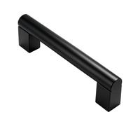 SXBHDM Maniglione per porta del fienile nero opaco resistente, maniglia per cancello da esterno per interni per porta della doccia, cancello da giardino, cancello scorrevole, hardware(30cm)